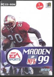 Cover von Madden NFL 99
