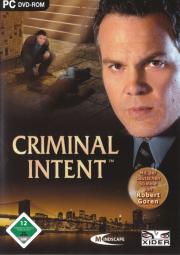 Cover von Criminal Intent