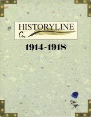 Cover von History Line 1914-1918